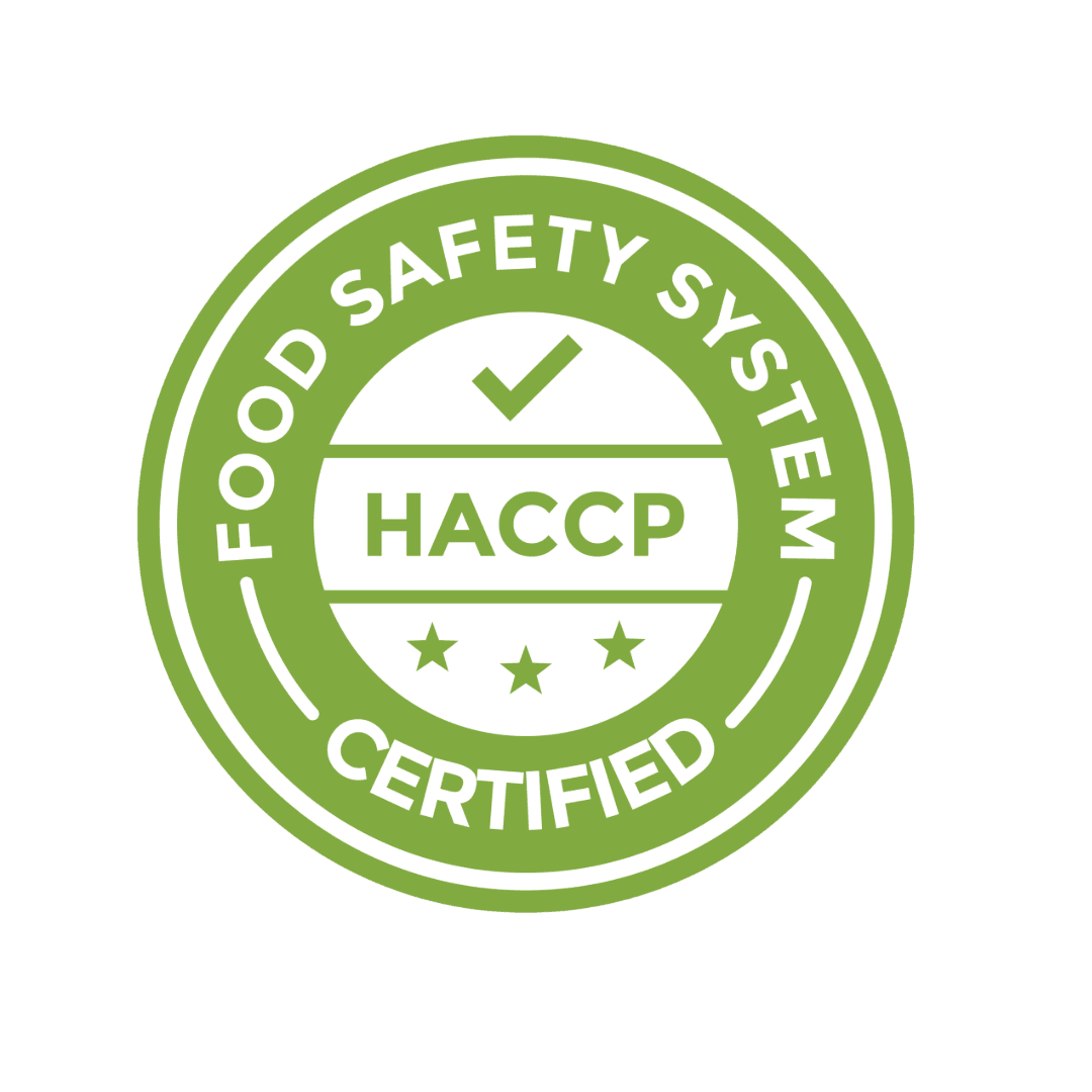 HACCP food safety certification